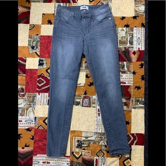 Paige verdugo ankle greyce wash denim jeans - Picture 2 of 6
